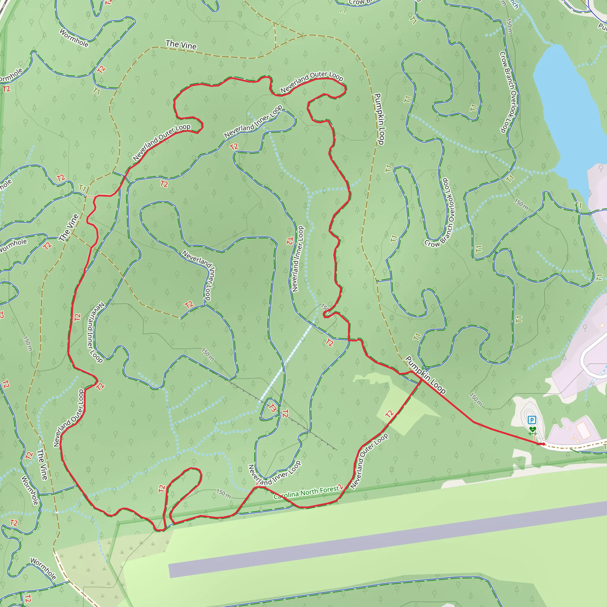 Neverland Outer Loop mobile static map