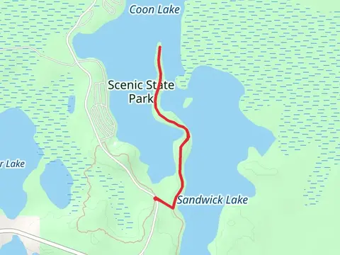 Scenic State Park - Coon Lake