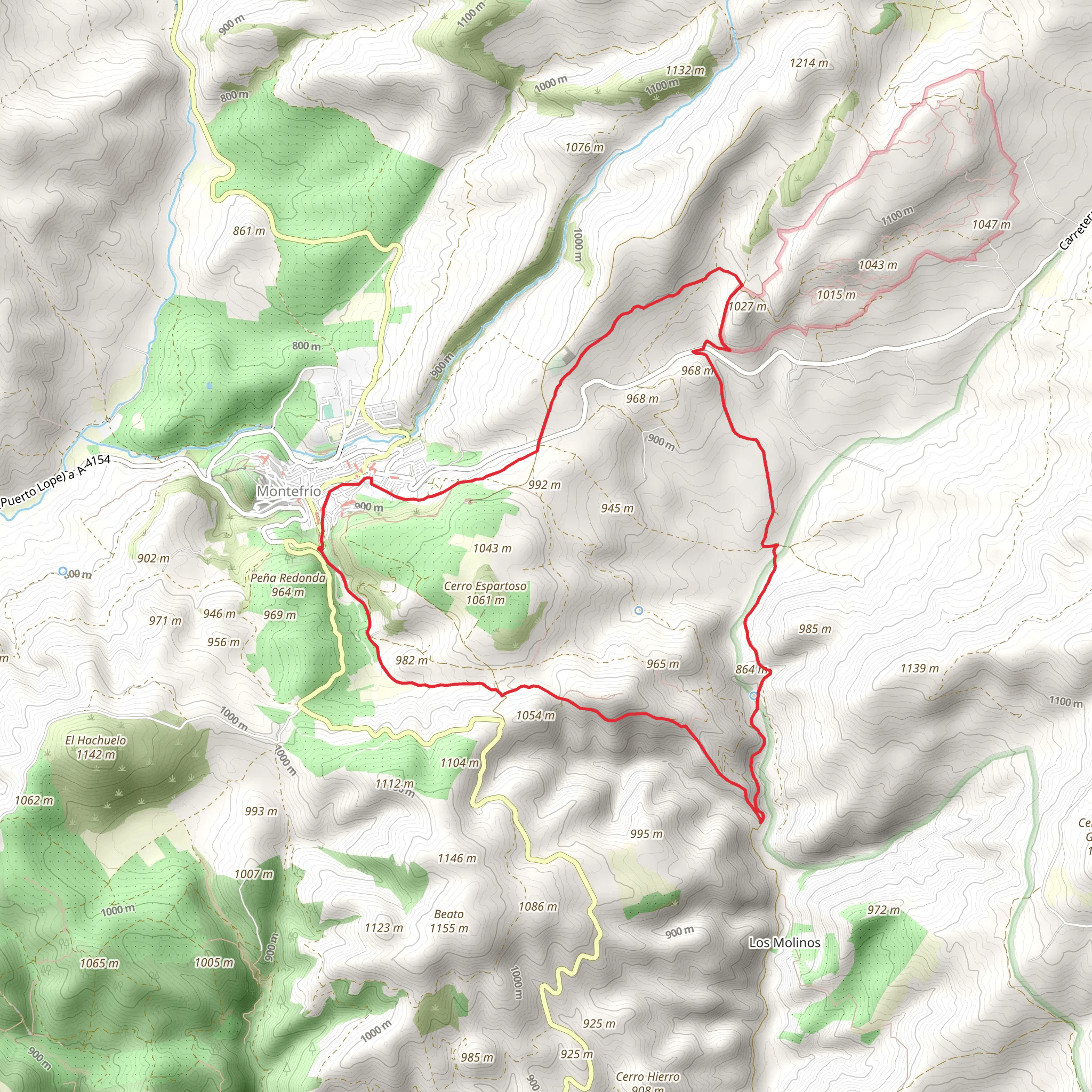 Stream of the Mills PR A 246 mobile static map