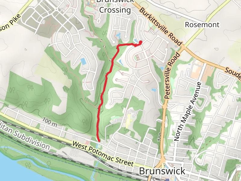 Brunswick Valley Trail Out and Back