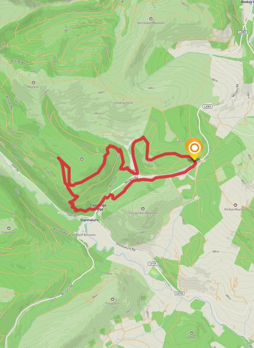 Hike on 01-12-2024 02:14 PM mobile static map