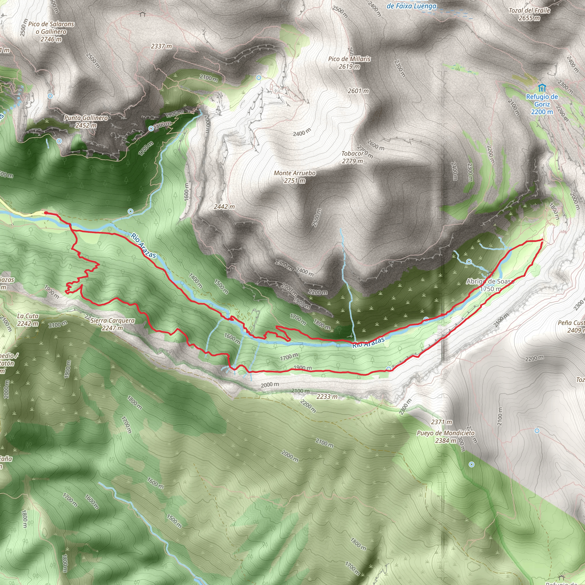 Circular desde la Pradera de Ordesa mobile static map