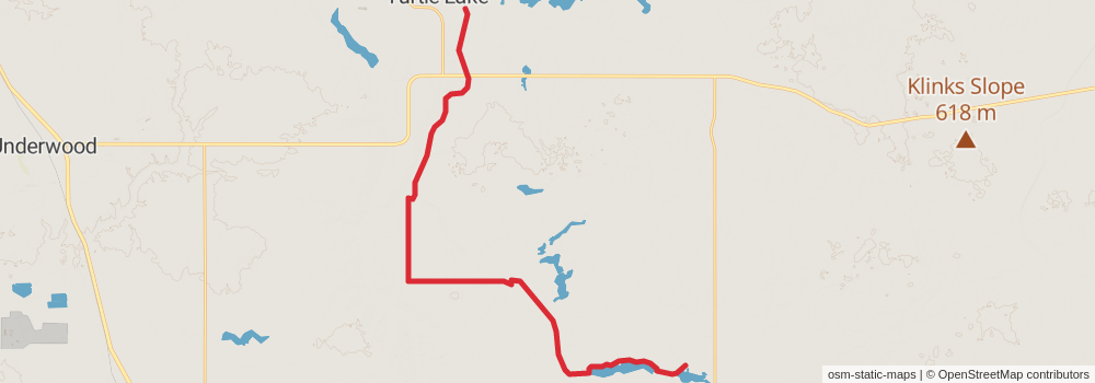 American Perimeter Trail - North Country Primary stage 235 Map