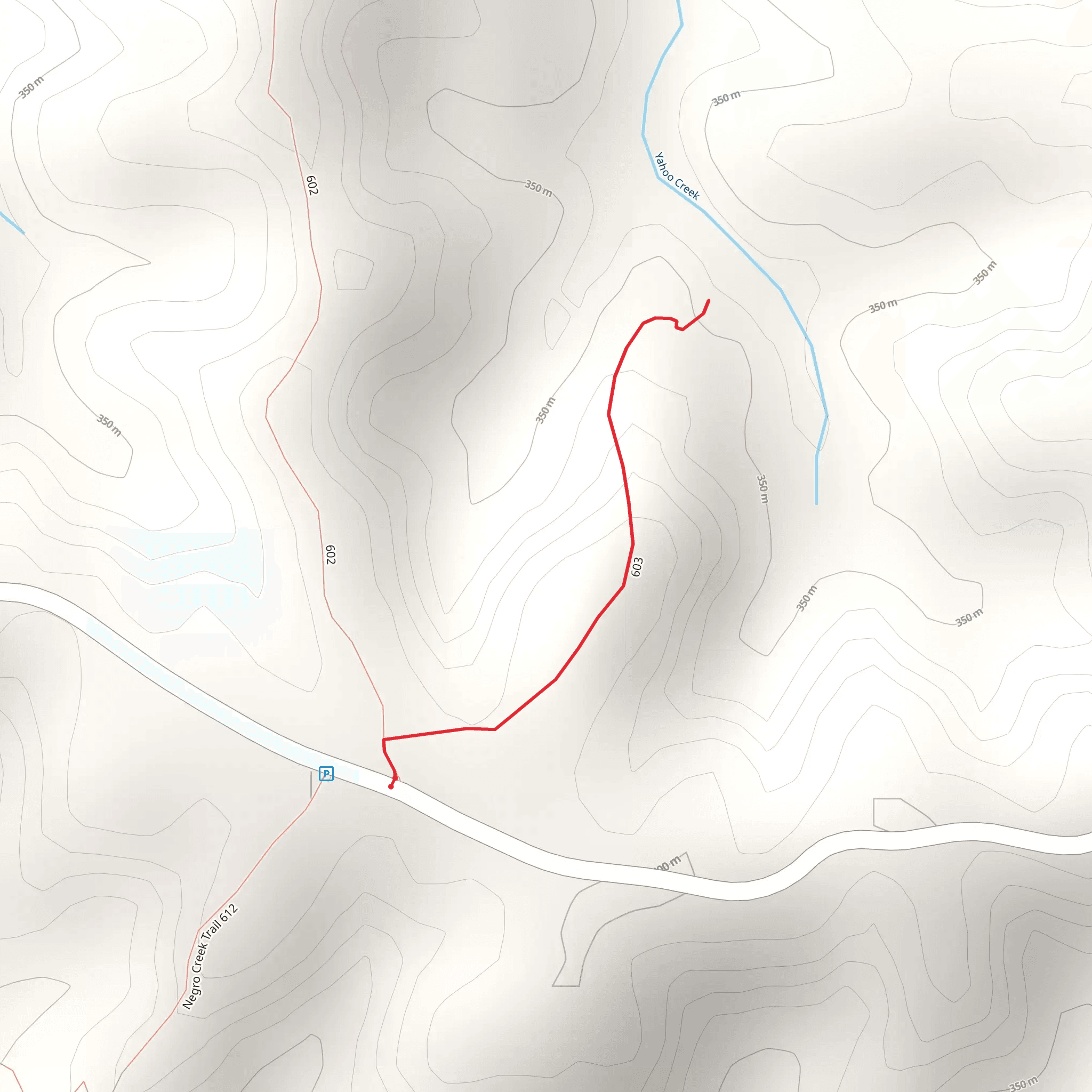 Yahoo Creek Walk mobile static map