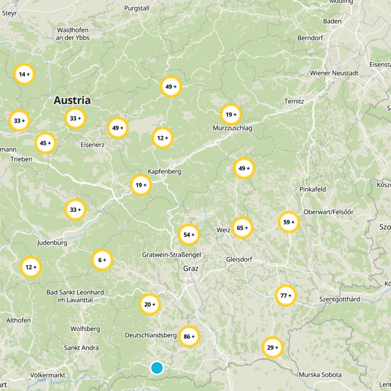 Bezirk Weiz Static Map