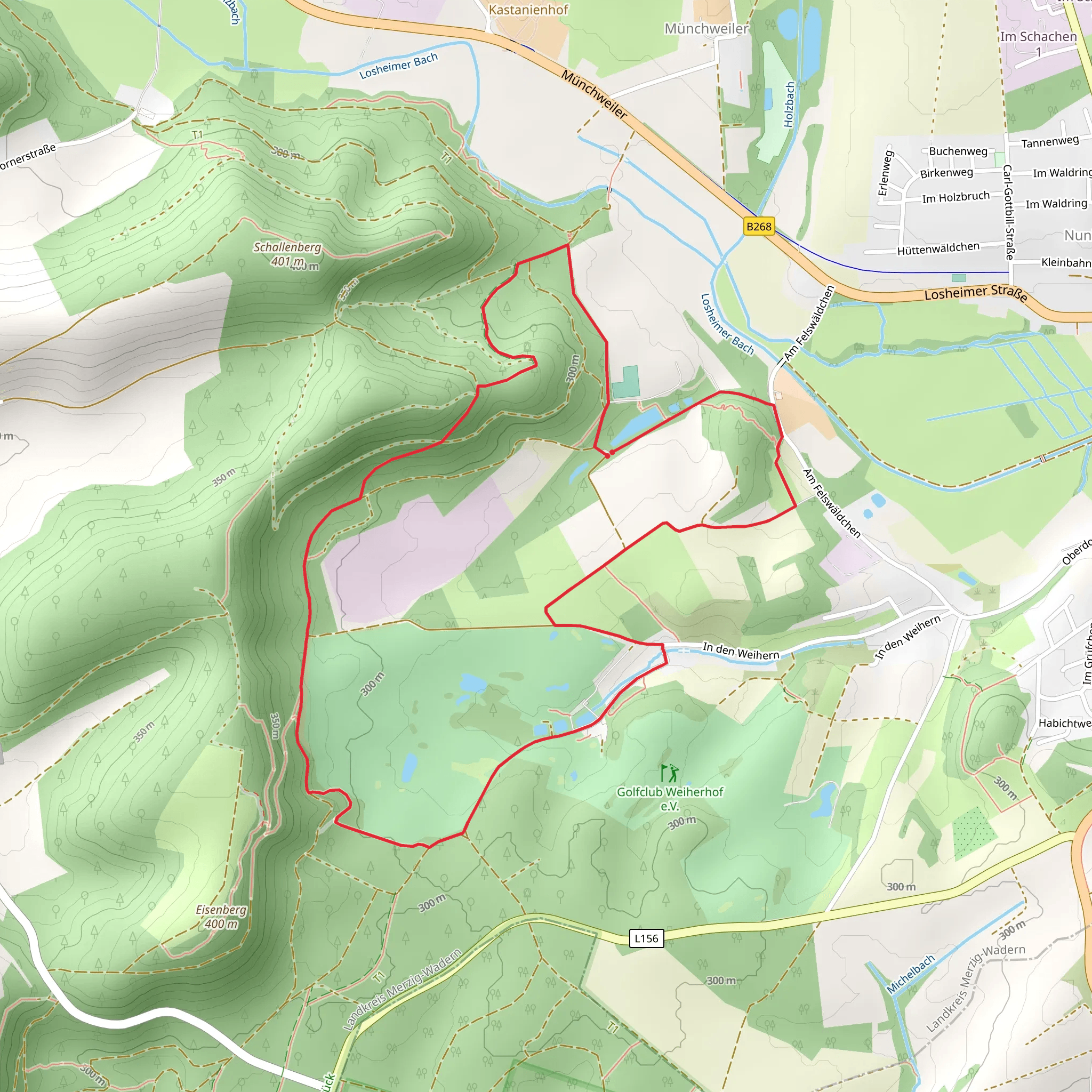Kleiner Luckner Loop mobile static map