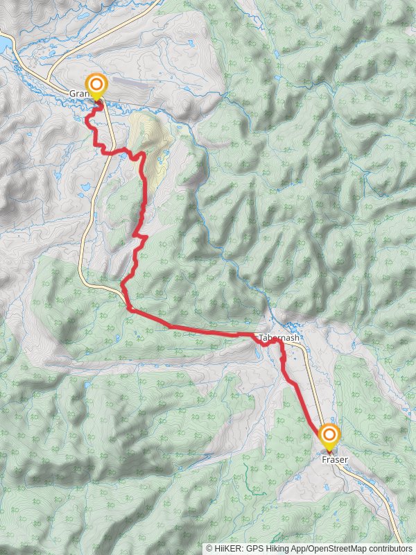 Winter Park to Granby Trail and Winter Park to Granby Trail