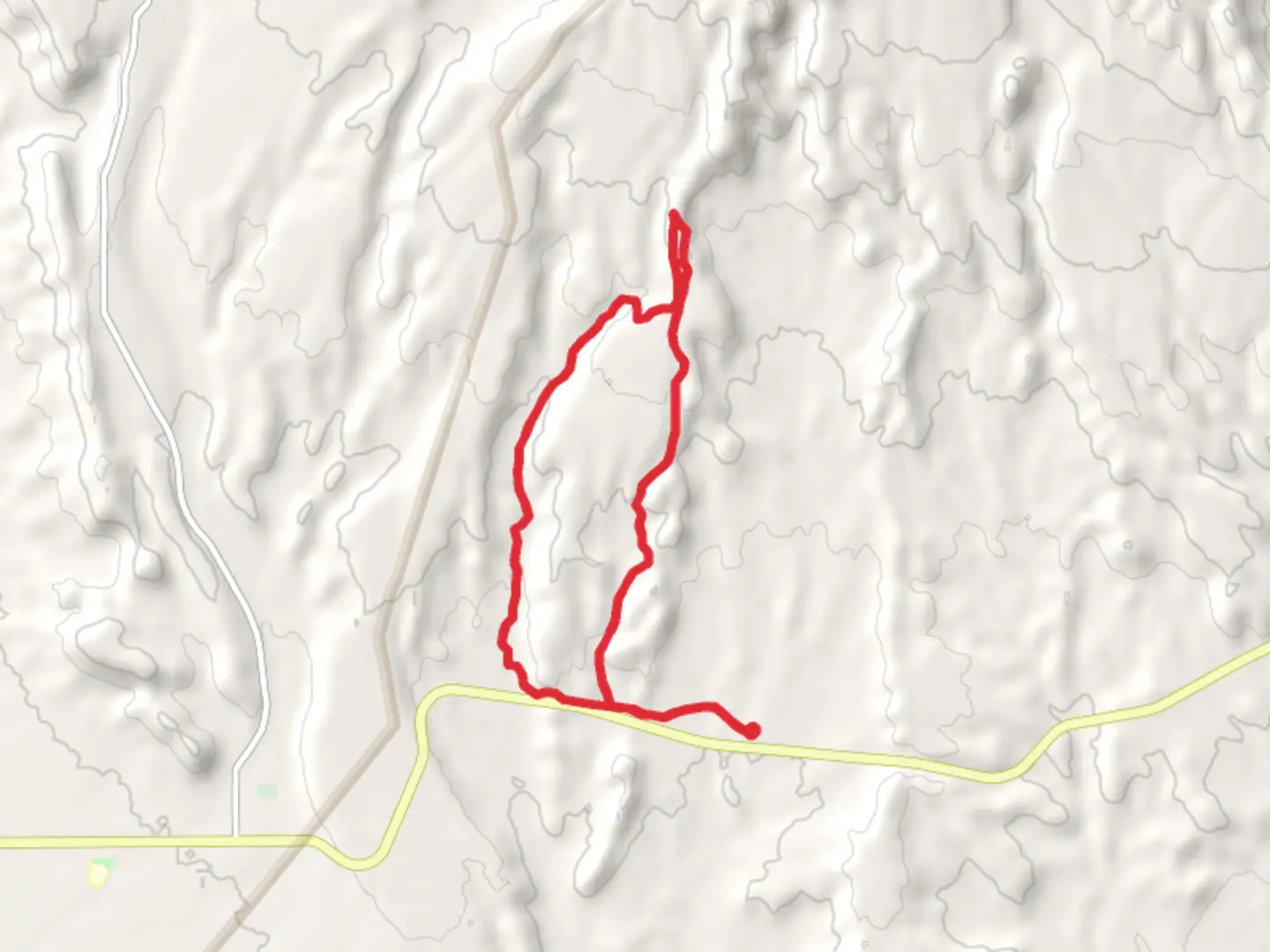 An image depicting the trail Lapoint Loop Trail and its surrounding area.