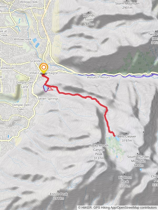 Upper Bells Canyon Reservoir via Bells Canyon Trail