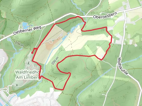 Berkenhofskamp and Rauherfeld Loop via Rund um Oesbern