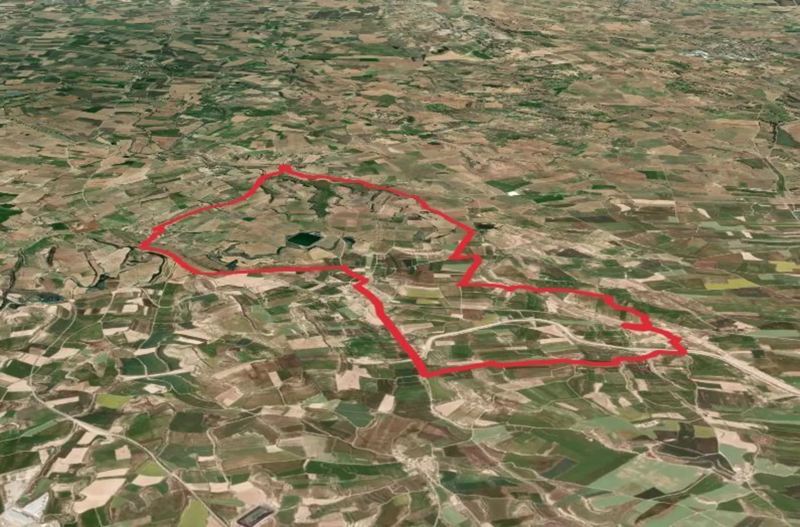 An image depicting the trail Path of the Plans de Conill PR C 69 and its surrounding area.