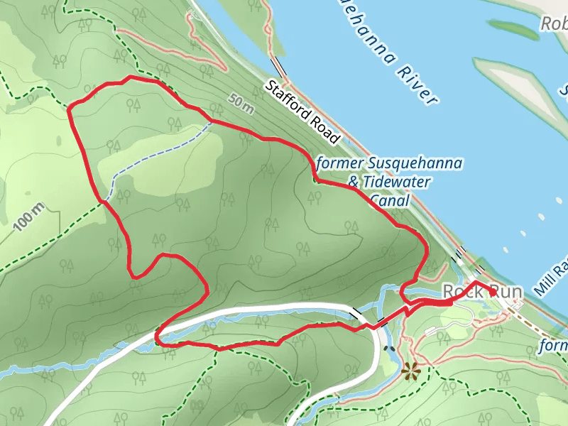 Susquehanna Ridge, Farm Road and Ivy Branch Loop Trail