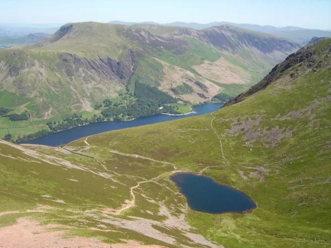 Bleaberry Tarn, Red Pike and High Crag Loop via Buttermere