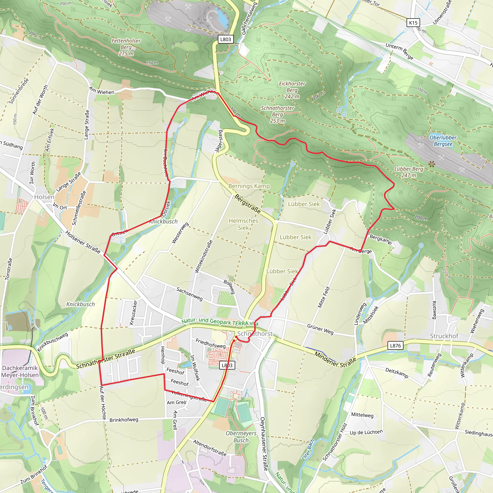 Tengerner Straße and Wielandstraße Loop mobile static map
