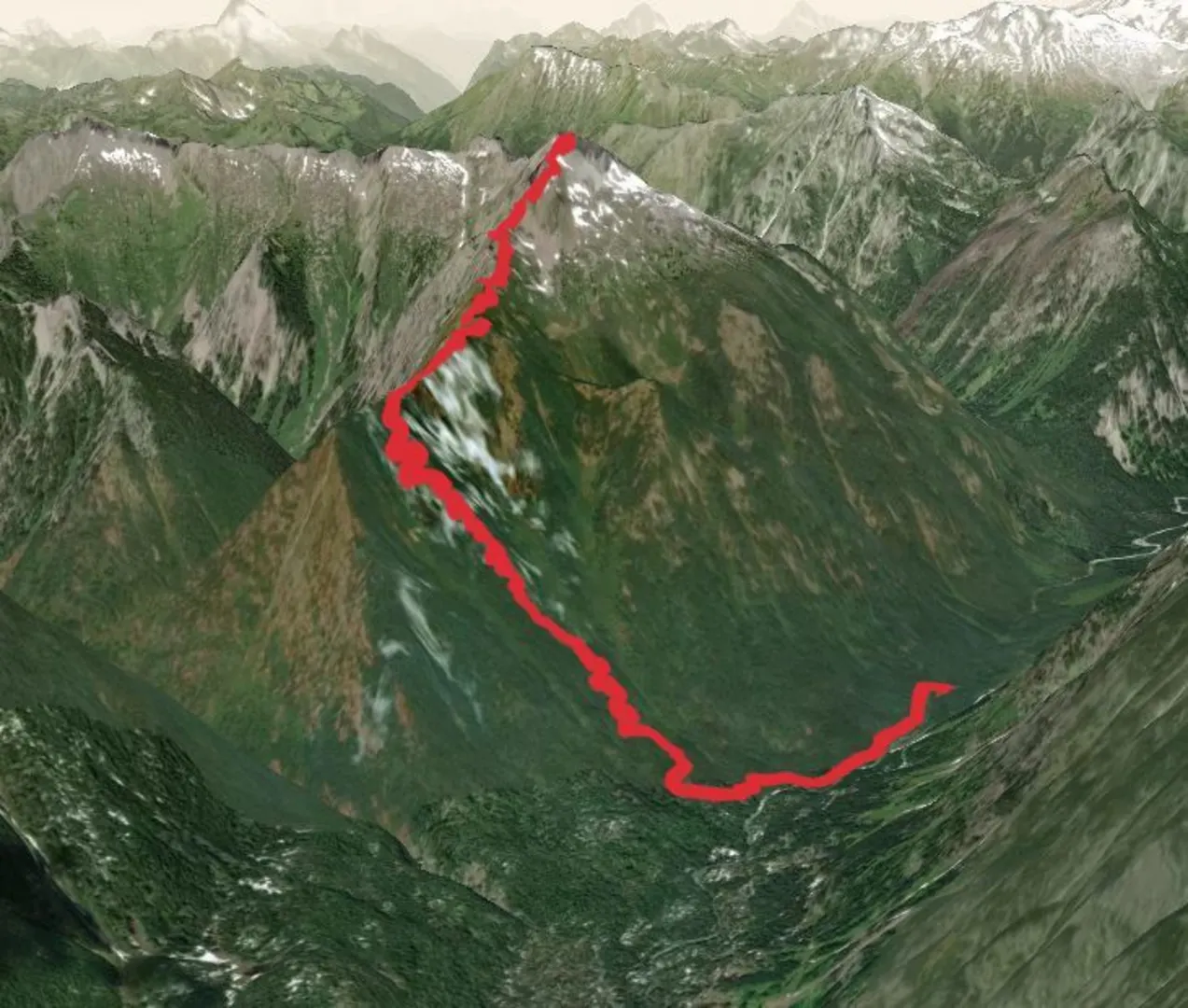 An image depicting the trail Mount David Trail and its surrounding area.
