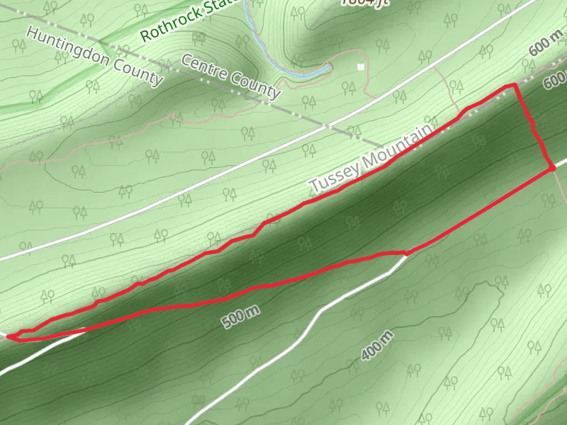 Ruby Ridge Hiking Loop Trail