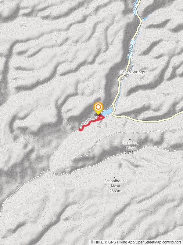 Hal Baxter Memorial Trail mobile static map