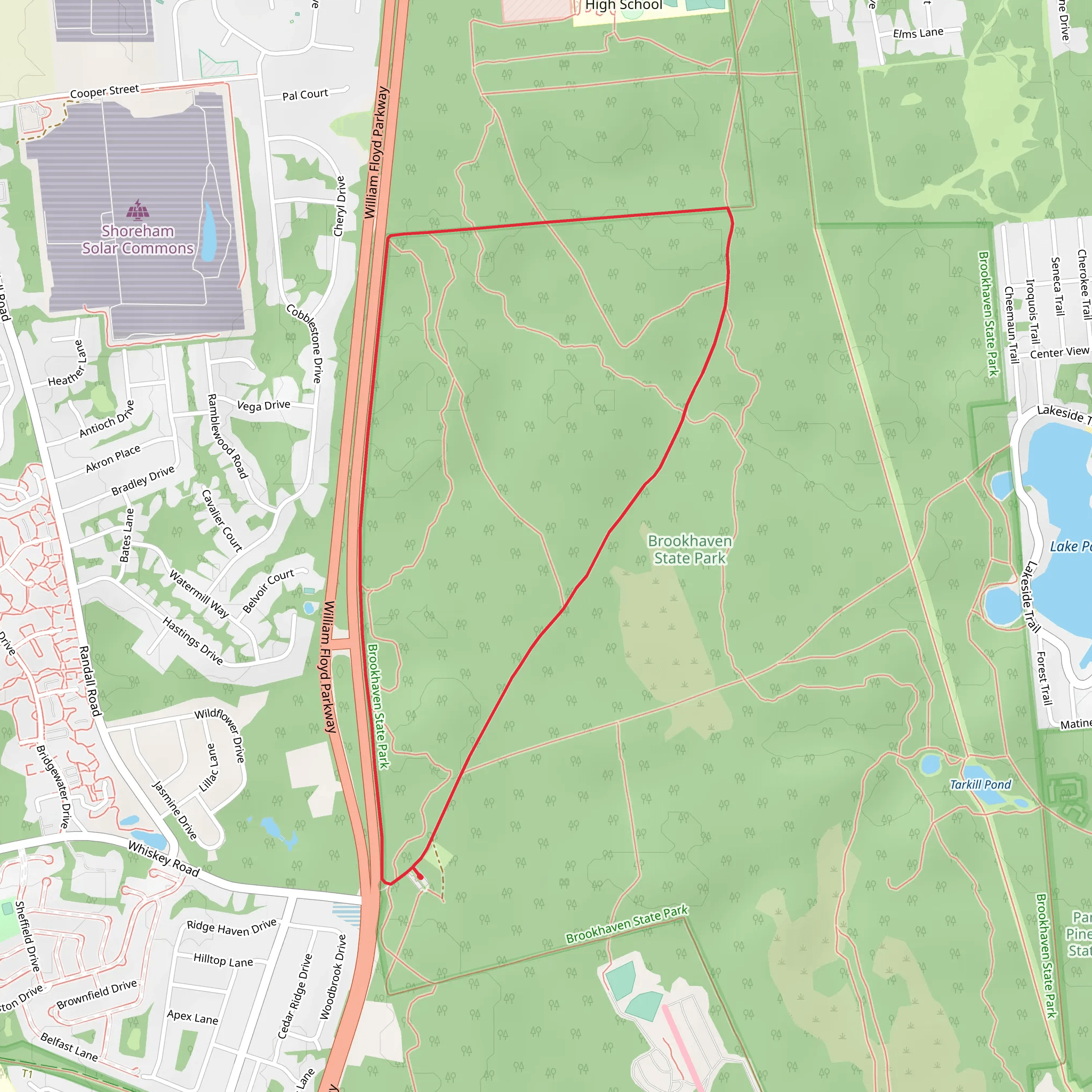 Wading River mobile static map