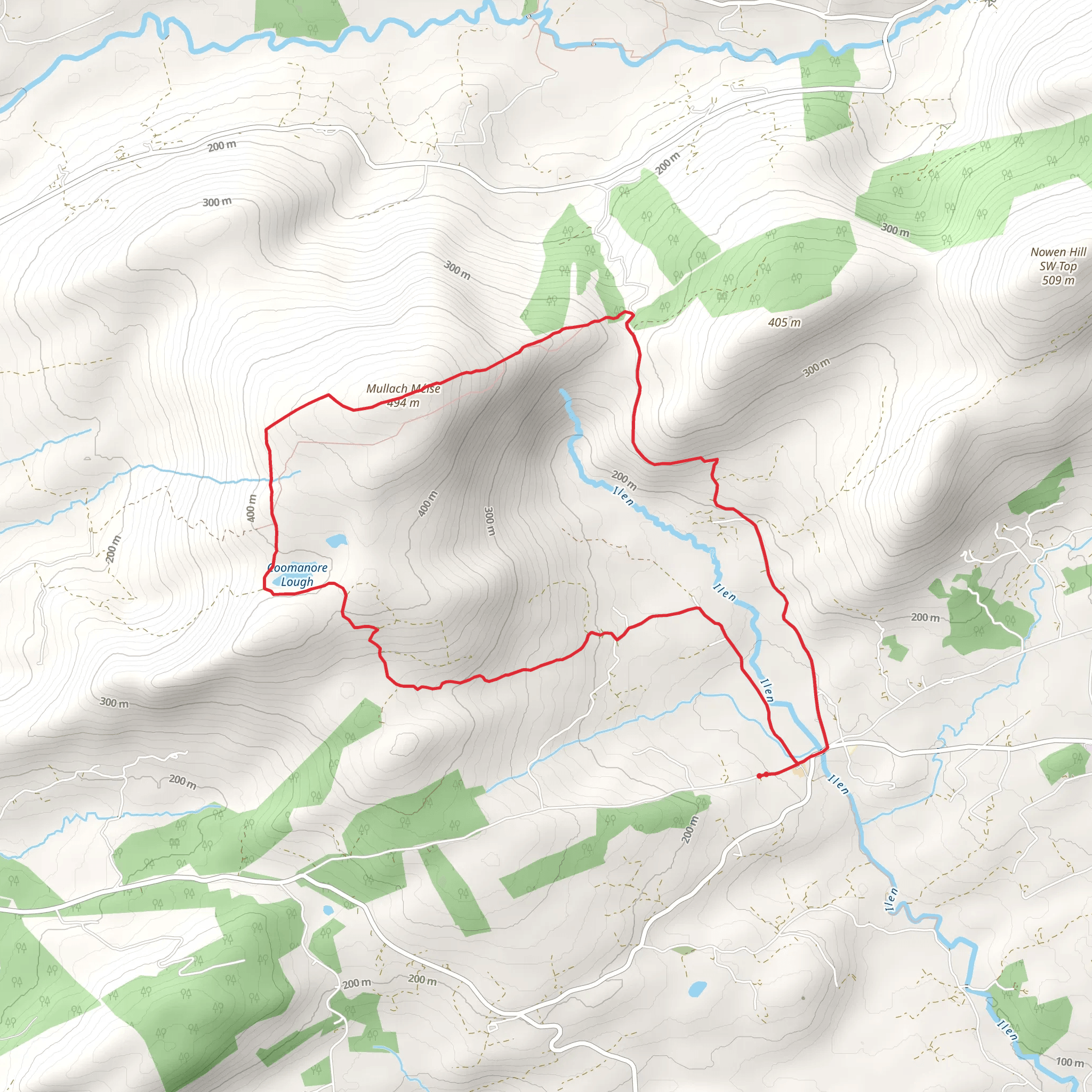 Sheep's Head - Castledonovan Loop mobile static map