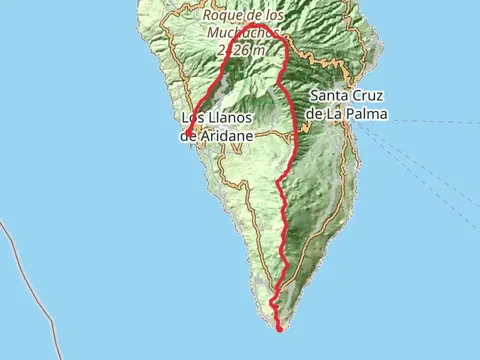 GR 131 Santa Cruz de La Palma