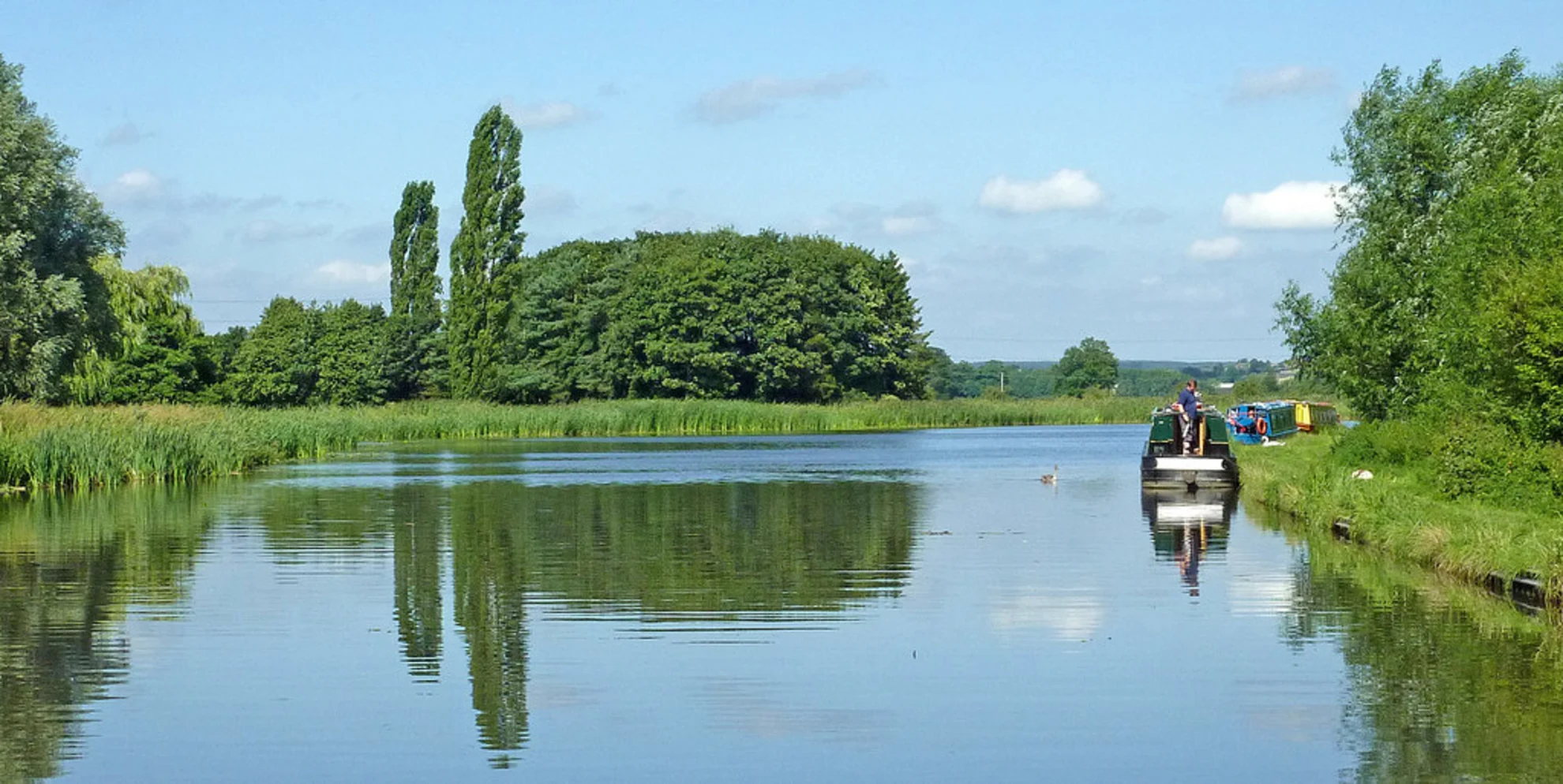 An image depicting the trail The Way for the Millennium and Tolkien Trail Great Haywood Walk and its surrounding area.