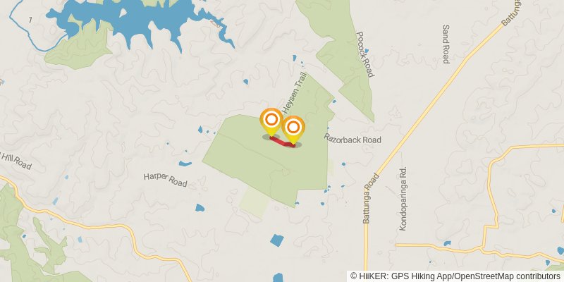 Heysen Trail spur 2 Map