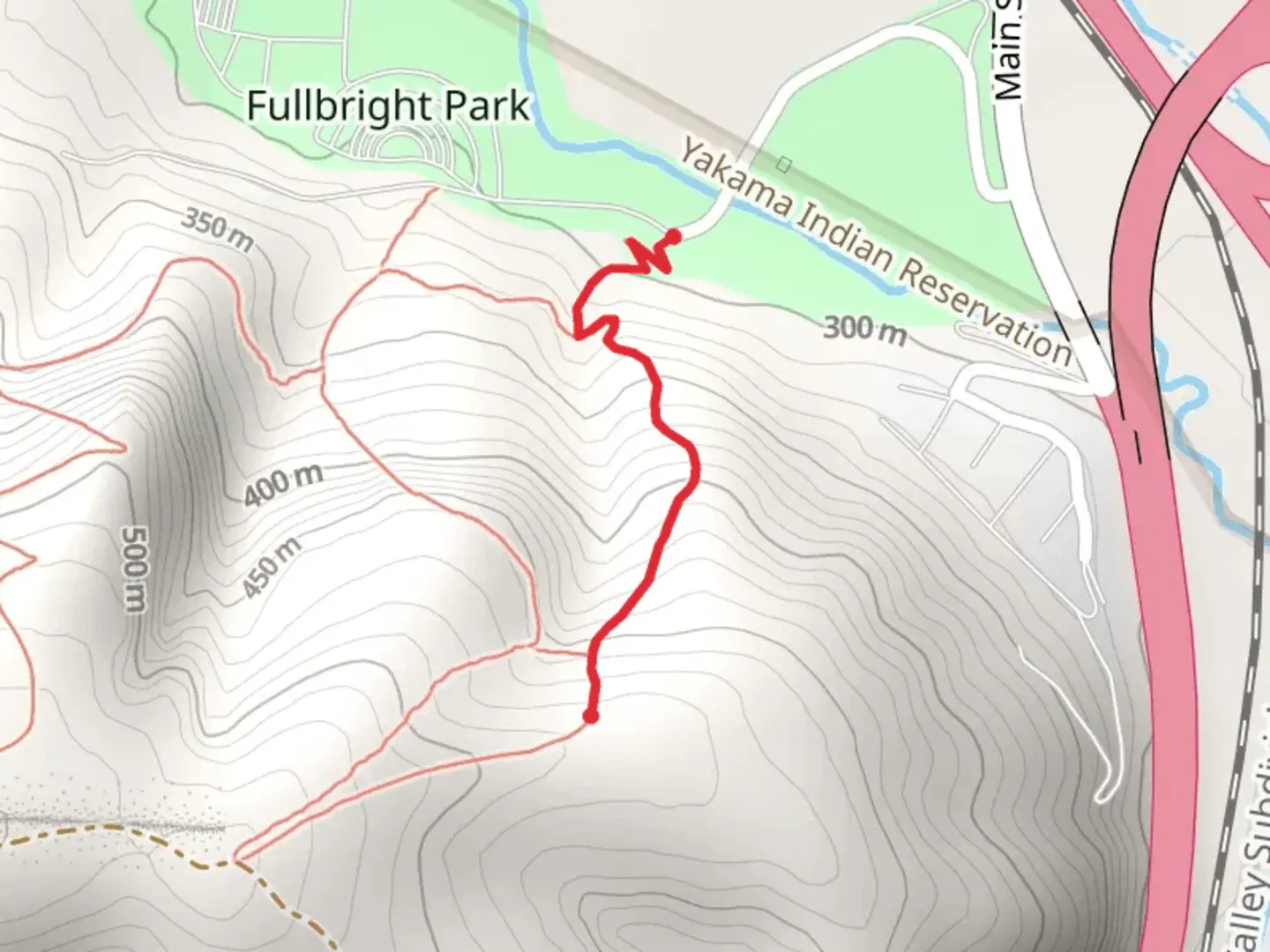 An image depicting the trail North Fork Ahtanum Creek Walk and its surrounding area.