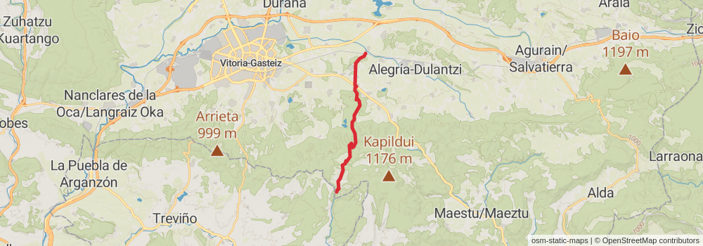 GR 38 - Wine and Fish Route stage 4 Map