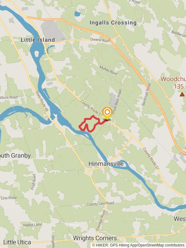Great Bear Recreational Area Loop - East mobile static map