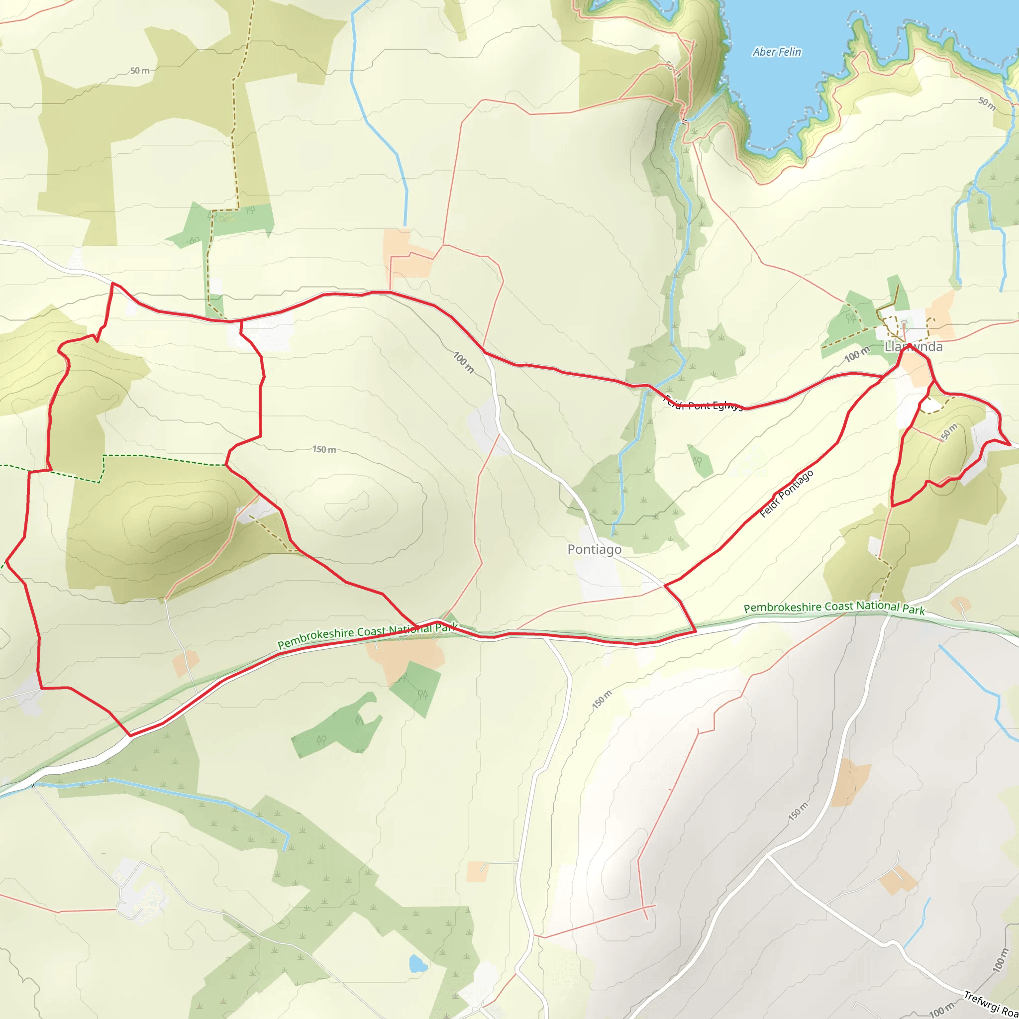 North Pole mobile static map