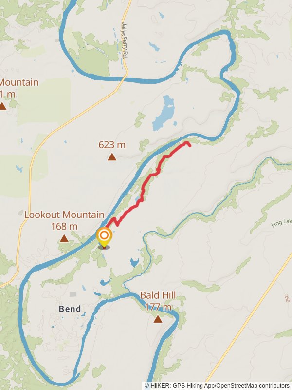 Yana Trail Out and Back