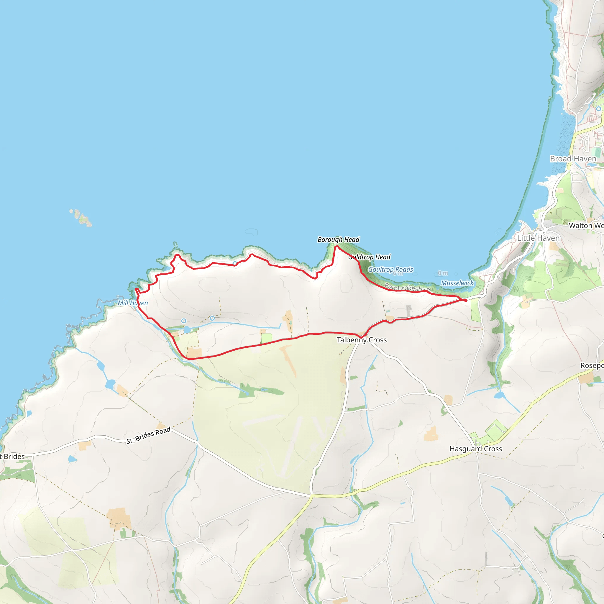 Borough Head mobile static map