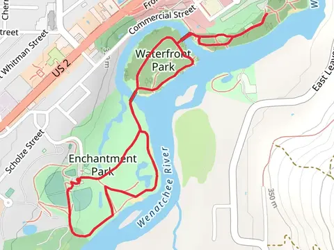 Rafters Trail, Enchantment Trail and Channel Trail