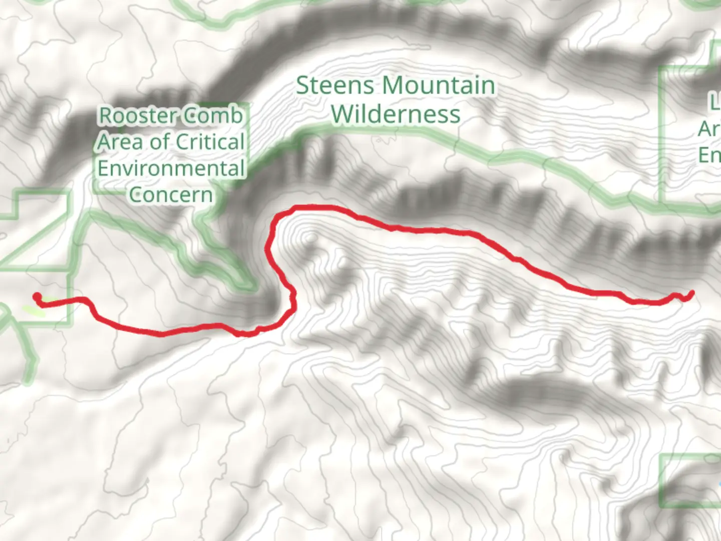 An image depicting the trail Big Indian Trail and its surrounding area.