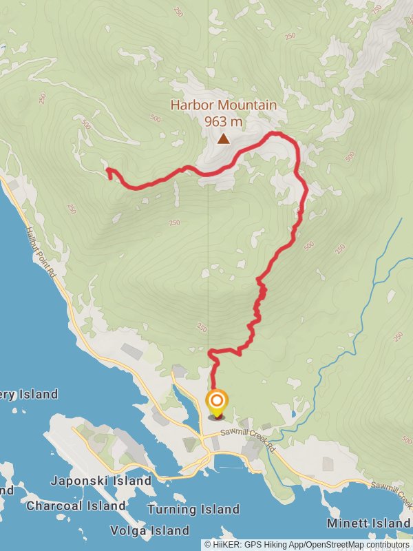 Harbor Mountain - Gavan Hill Trail