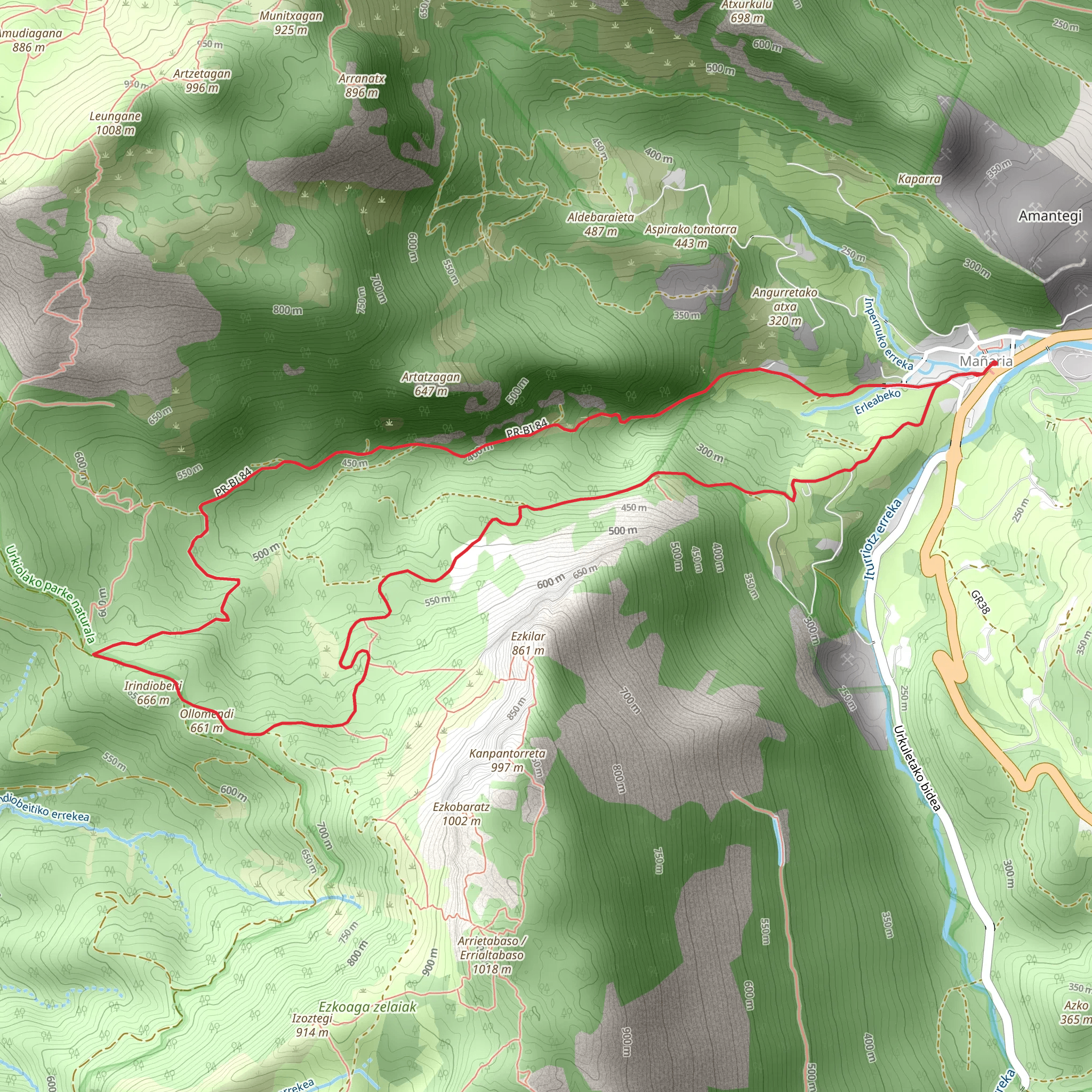 Erleabe, The Way of the Bees PR BI 84 mobile static map