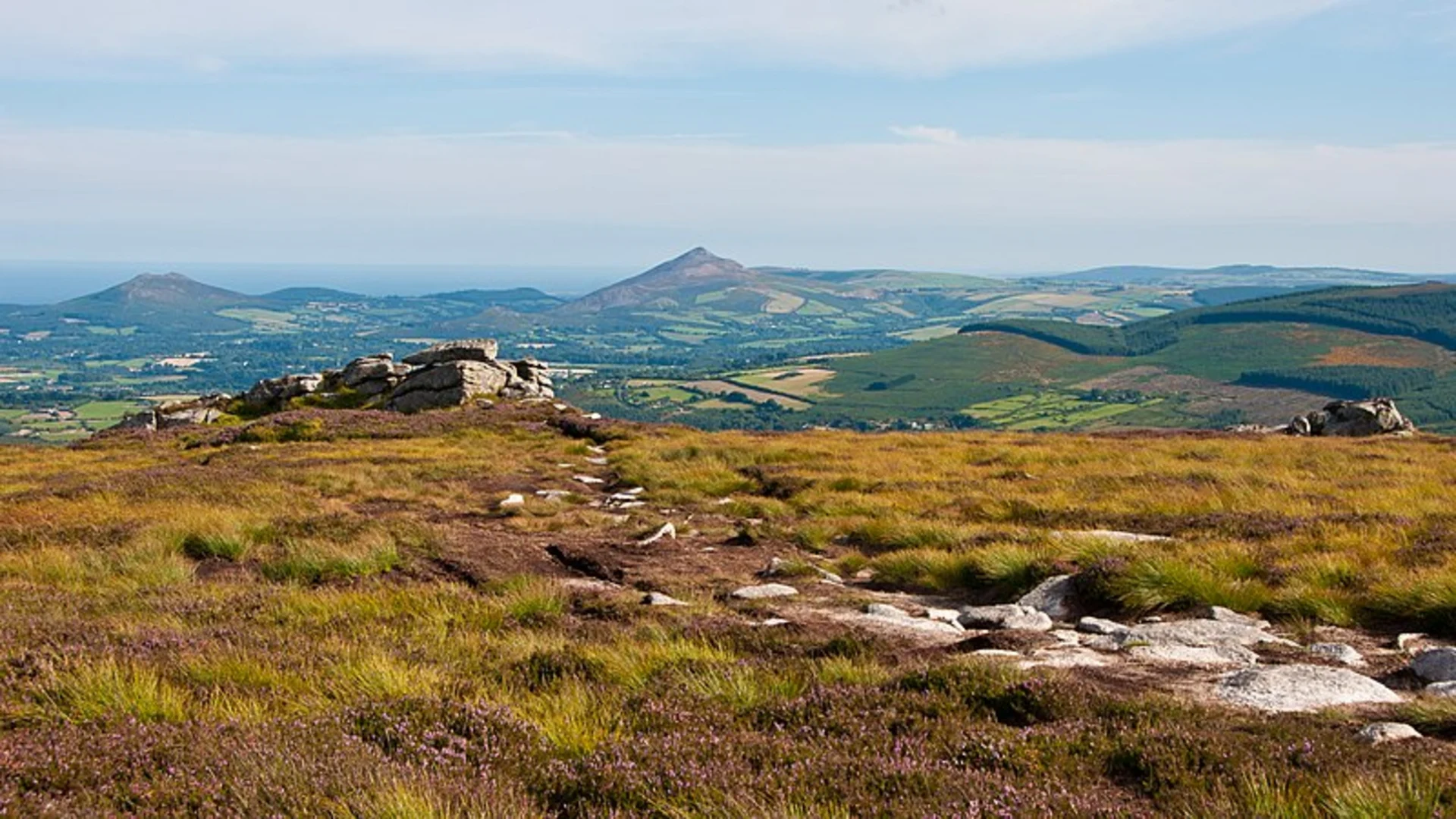 An image depicting the trail Two Rock to Tibradden Loop and its surrounding area.