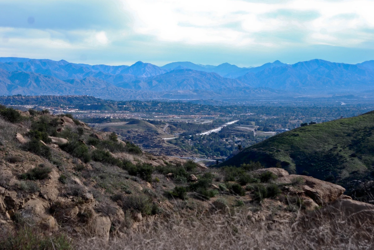 Rocky Peak Trail from Ronald Reagan Freeway