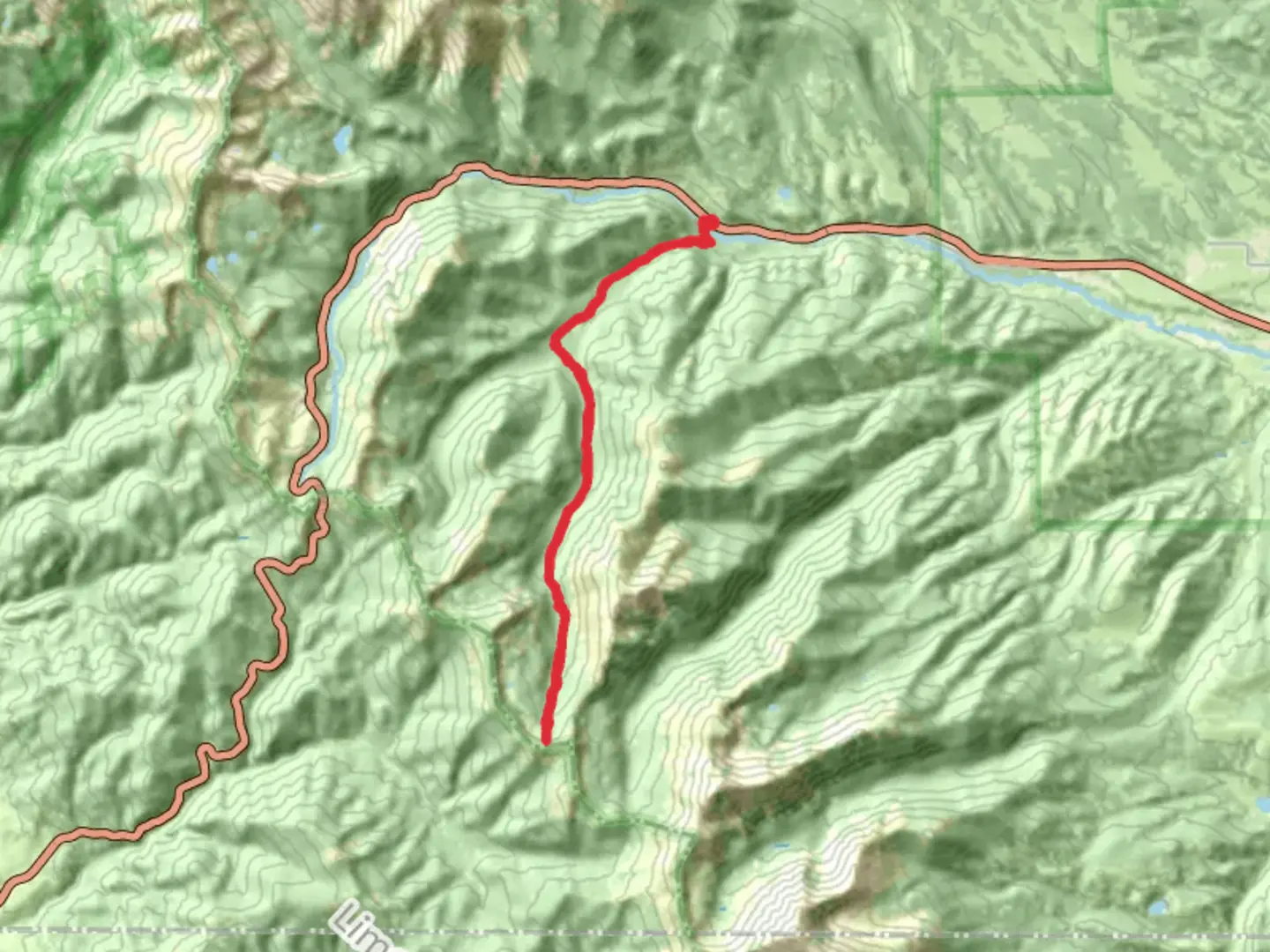 An image depicting the trail Colorado Trail - Segment 14 and its surrounding area.