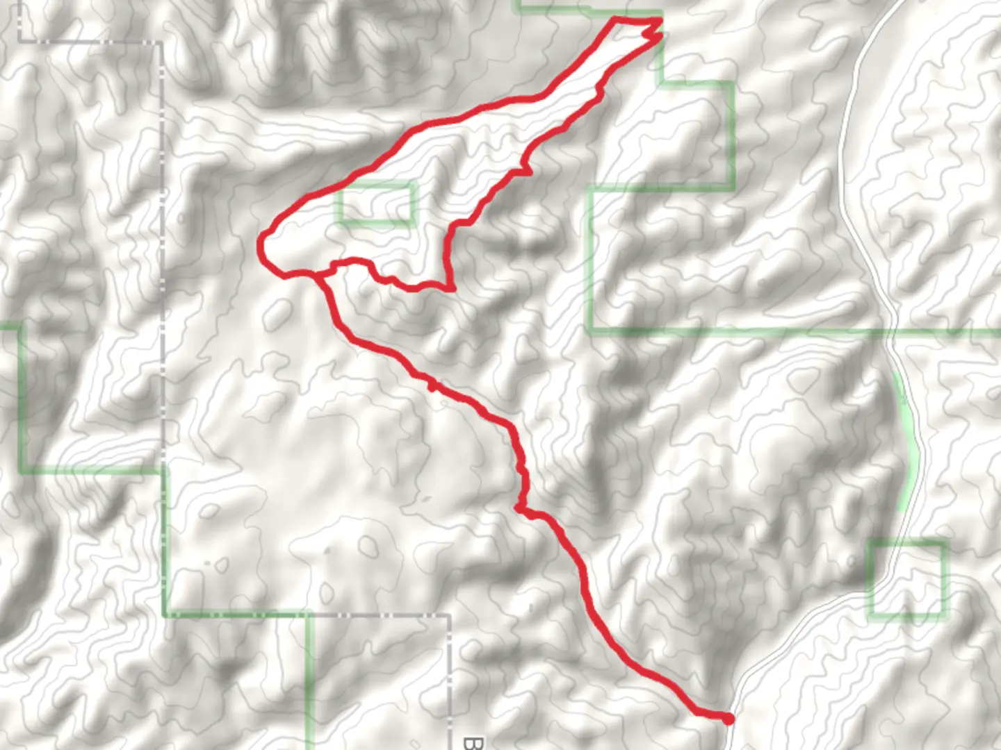 An image depicting the trail Gibson Mountain via West Fork Trail and its surrounding area.