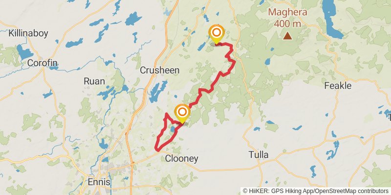 Mid-Clare Way stage 2 Map