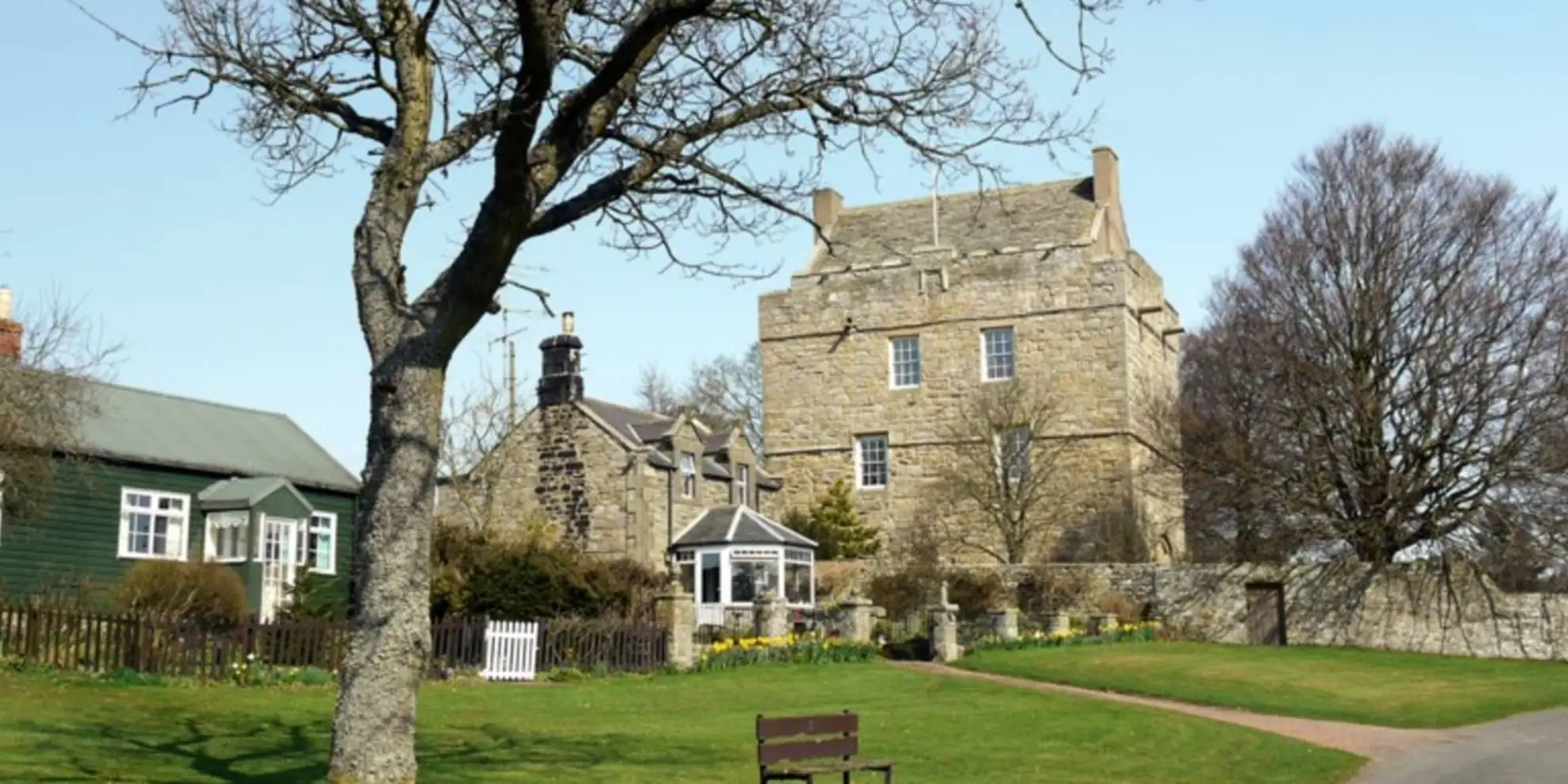 An image depicting the trail Elsdon Burn Walk and its surrounding area.