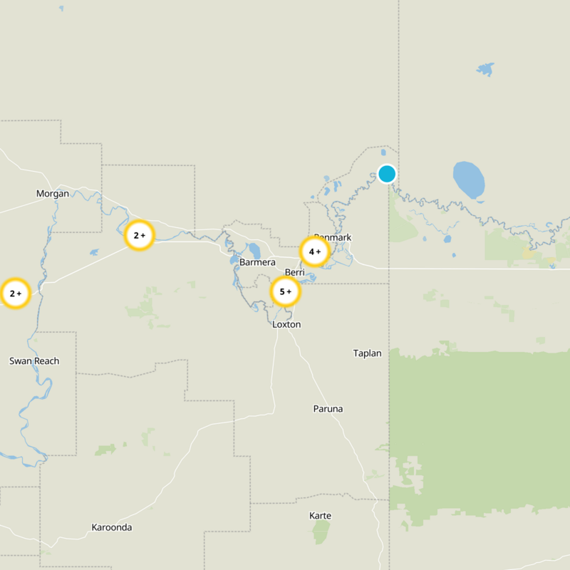 The Berri Barmera Static Map