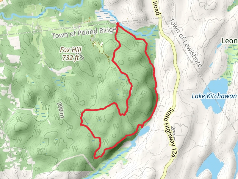 Blue and Rock Trail Loop from Kimberly Ridge