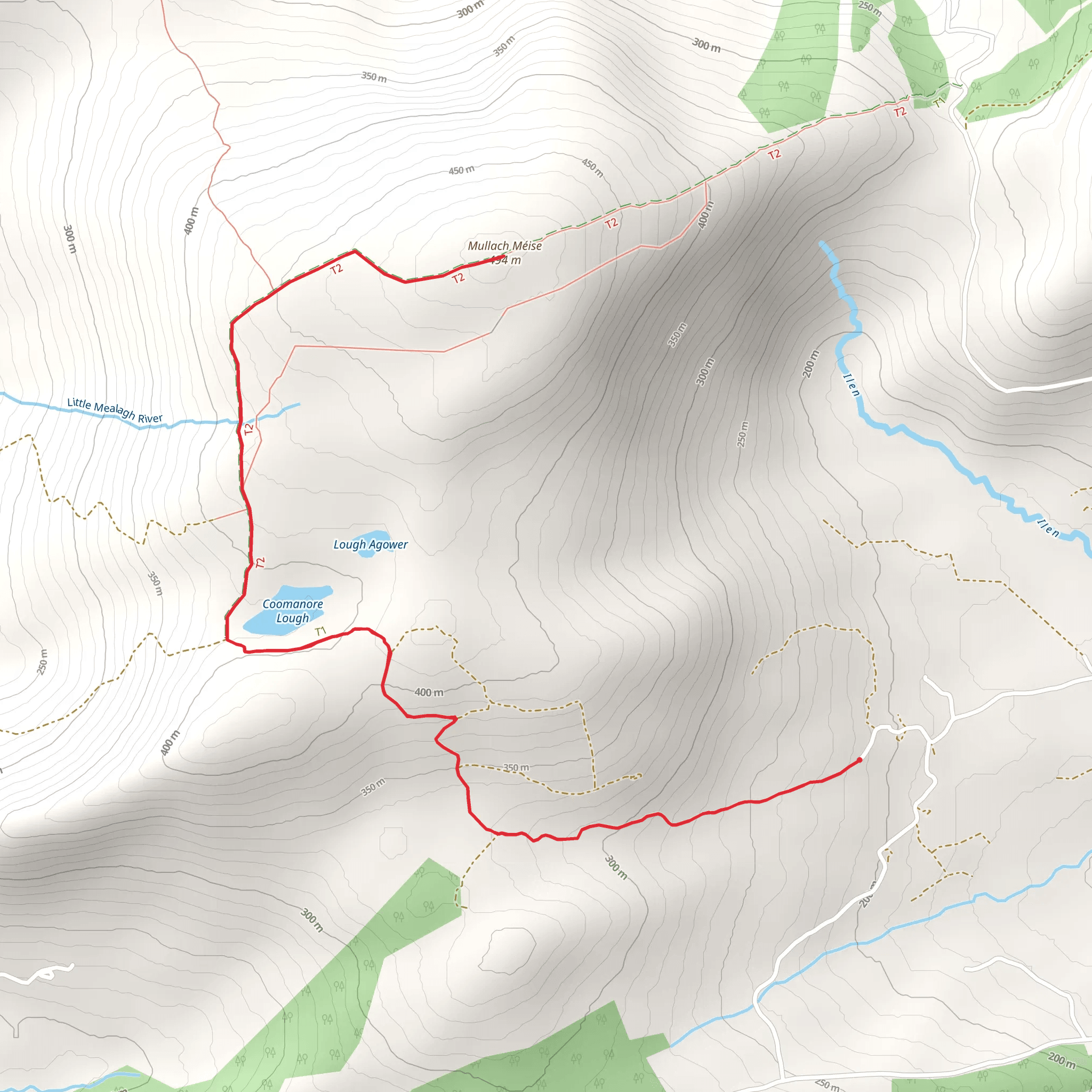 Mullaghmesha mobile static map