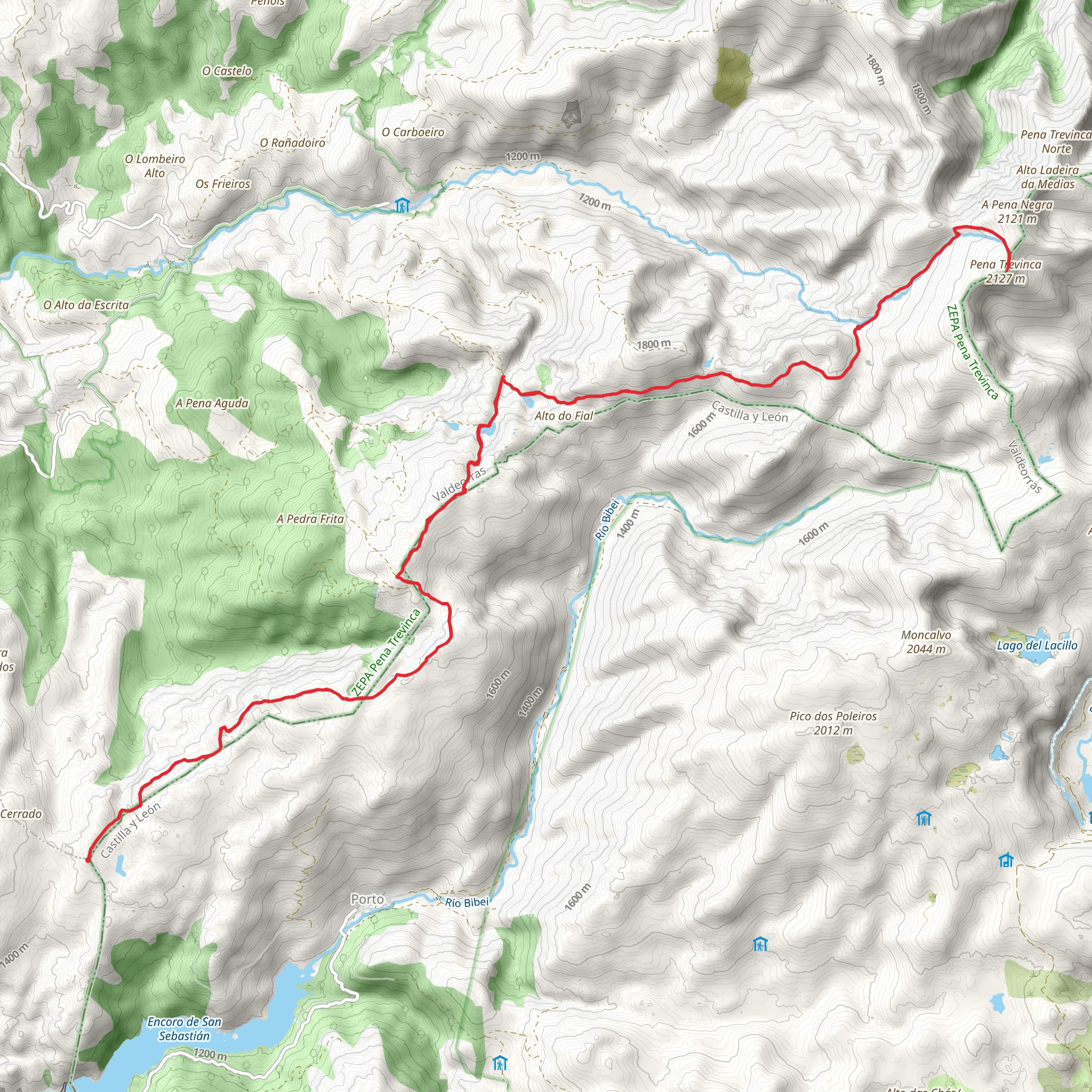 PR G 201 Ruta Integral Serra Calva mobile static map