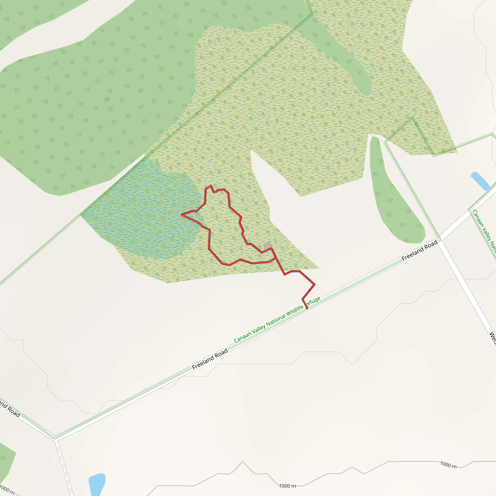 West Virginia - Seg 2 Loop mobile static map