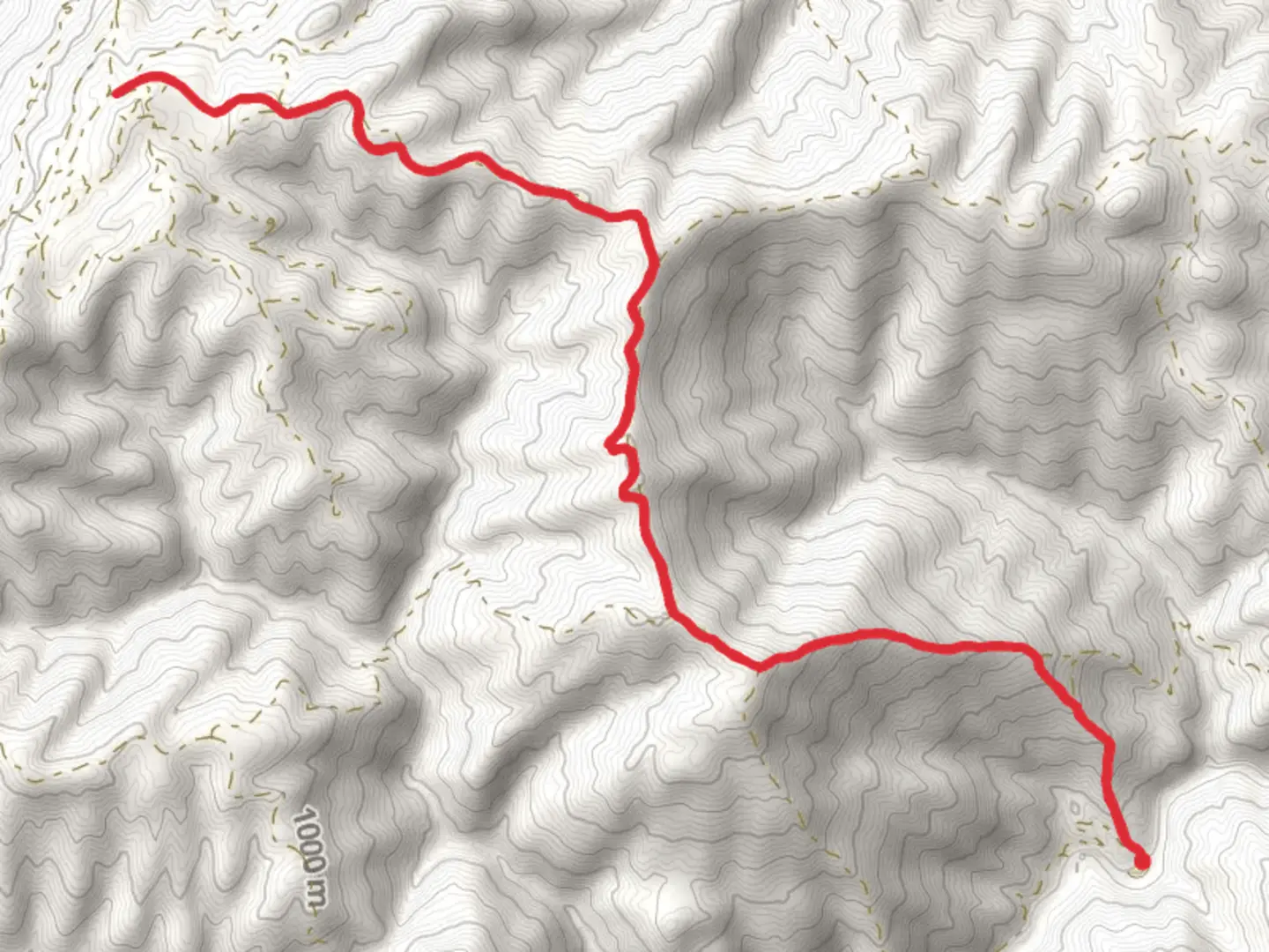 An image depicting the trail Cracker Box Trail and its surrounding area.