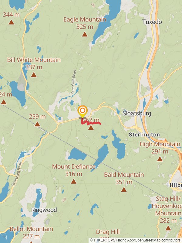 Sterling Mine Road mobile static map