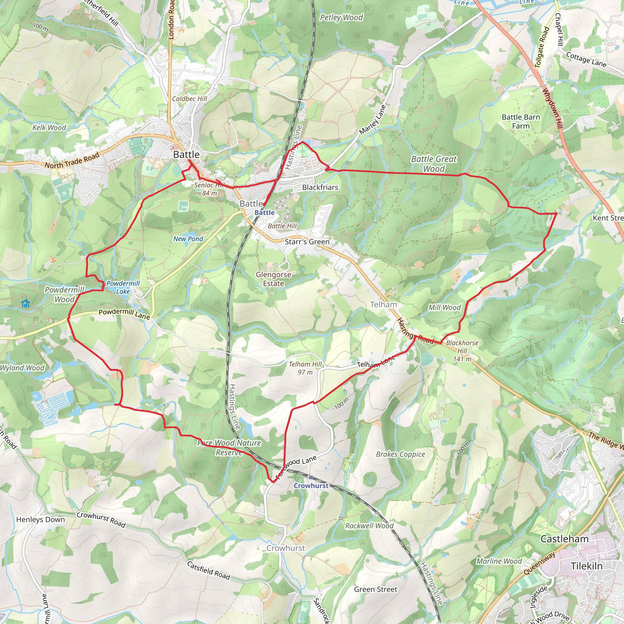 Battle mobile static map